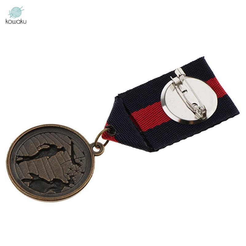 Phong Cách Huy Chương Ngôi Sao Vương Huy Hiệu Thổ Cẩm Trang Phục Đồng Phục Corsage