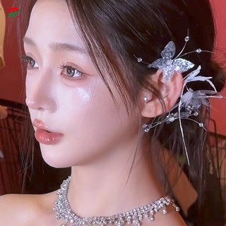 Phụ nữ kẹp tóc bướm phong cách ngọt ngào lấp lánh cho áo váy kiểu tóc dụng cụ làm đẹp