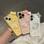 Tương thích với iPhone 17 16 15 14 13 12 11 Pro Max X XS XR XS Max 7 8 Plus Vỏ Điện Thoại 3D DIY Dễ Thương Màu Kẹo Nơ Mèo Sóng Mềm Ốp Lưng