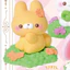 Có hàng YELL Gacha Dòng hoa động vật dễ thương 2 chú thỏ nhỏ hình tượng chơi vườn VF62