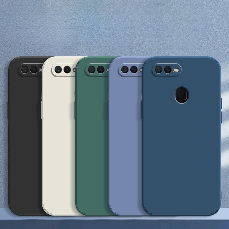 Dành Cho OPPO A12 AX7 A5S AX5S Ốp Điện Thoại OPPO A7 PBFM00 Vỏ Silicon Chống Sốc Ốp Lưng TPU Mềm