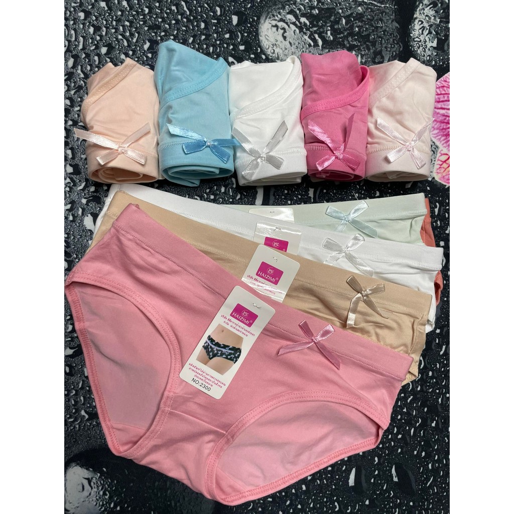 Combo 10 Quần Lót Cotton Thái Cao Cấp (Size 38 - 68 Kg) Chất Vải Mềm Mịn, Quần Form Ôm Đẹp