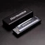 CORALTIDE Diatonic Harmonica, Kim loại hình chữ nhật 10 lỗ Harmonica, Chìa khóa di động của C Người mới bắt đầu Giảng dạy với hộp Đồ chơi giáo dục dành cho người mới bắt đầu Học sinh