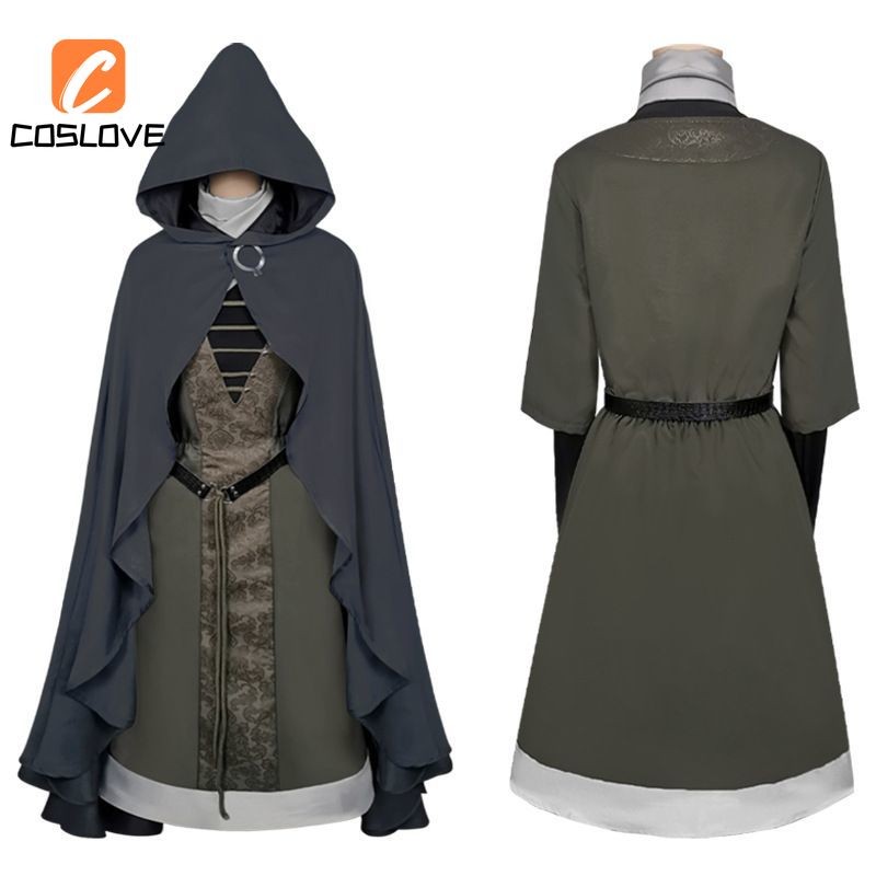 Anime Trò Chơi Elden Nhẫn Melina Cosplay Quần Áo Trọn Bộ Trang Phục Trang Phục Cho Người Phụ Nữ Phù Thủy Đầm Cosplay Đảng Hiệu Suất