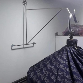 Móc treo lồng chim 30cm gắn tường làm bằng inox combo 5 chiếc
