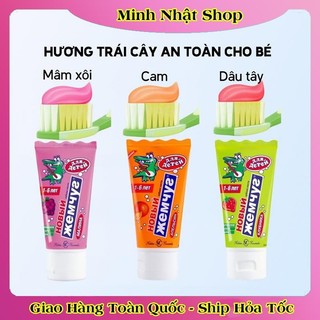 [DATE MỚI] Kem đánh răng trẻ em Nga 1-6 tuổi Nevcos/New Pearl tuýp 50ml