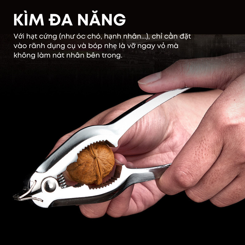 Dụng Cụ Tách Sò Huyết, Ngêu, Hàu Đa Năng - Kềm Kẹp Càng Cua Ghẹ Ăn Hải Sản Tách Vỏ Hạt Cứng Chuyên Dụng | 290