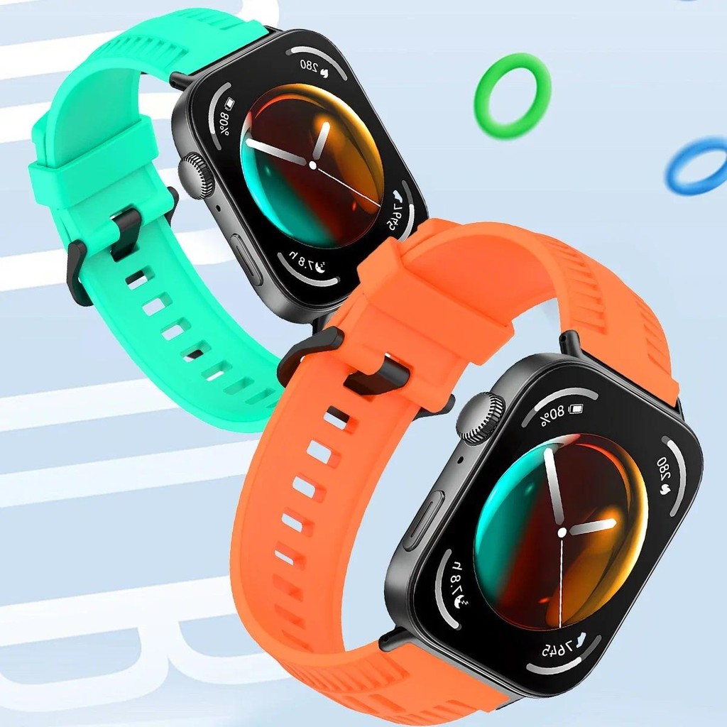 Dây đeo silicon cho Huawei Watch Fit 5 / Fit 5 Pro / Fit 4 Pro / Fit 4 dây đeo thay thế cho đồng hồ Fit 3 phụ kiện vòng đeo tay thể thao