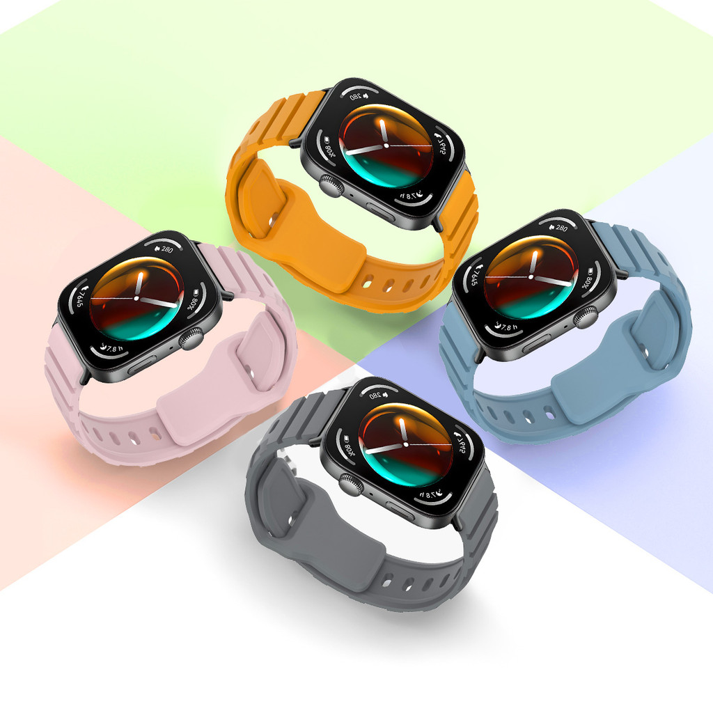 Dây đeo silicon thể thao cho Huawei Watch Fit 5 / Fit 5 Pro / Fit 4 / Fit 4 Pro / Fit 3 phụ kiện dây đeo đồng hồ correa
