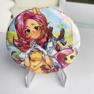 My Little Pony Rainbow Hoạt Hình Dễ Thương Huy Hiệu Nút Cài Áo Cosplay Bộ Sưu Tập Đồ Chơi Túi Trang Trí Quà Tặng