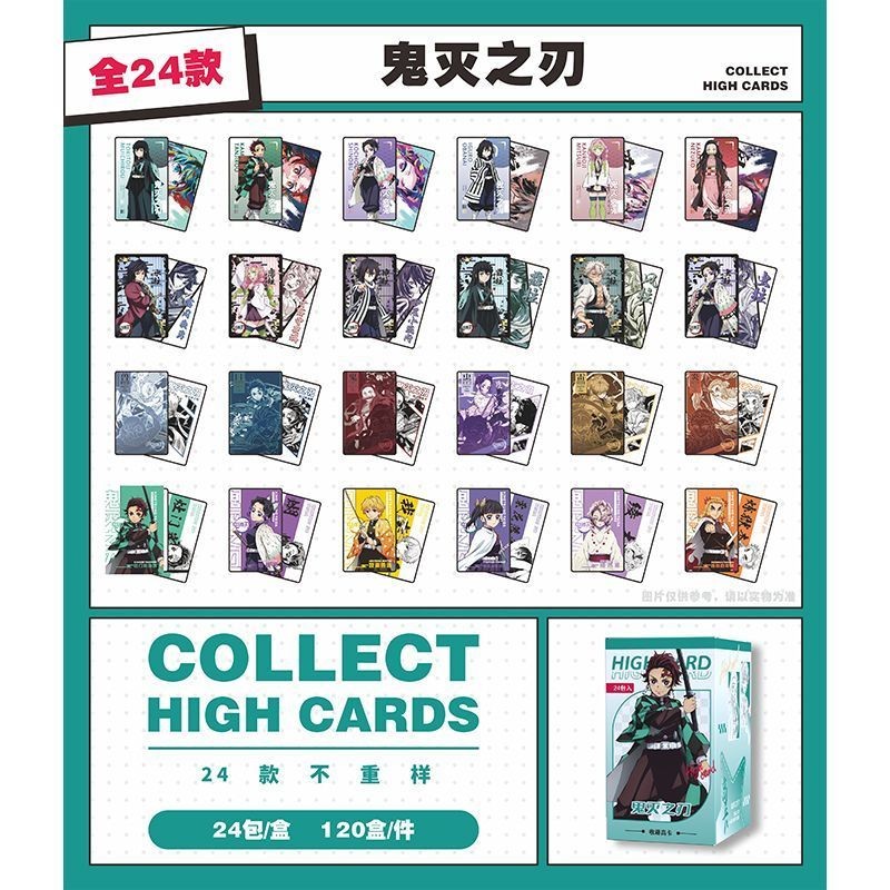 Demon Slayer Anime Blind Box Cards – Thẻ sưu tập hai mặt