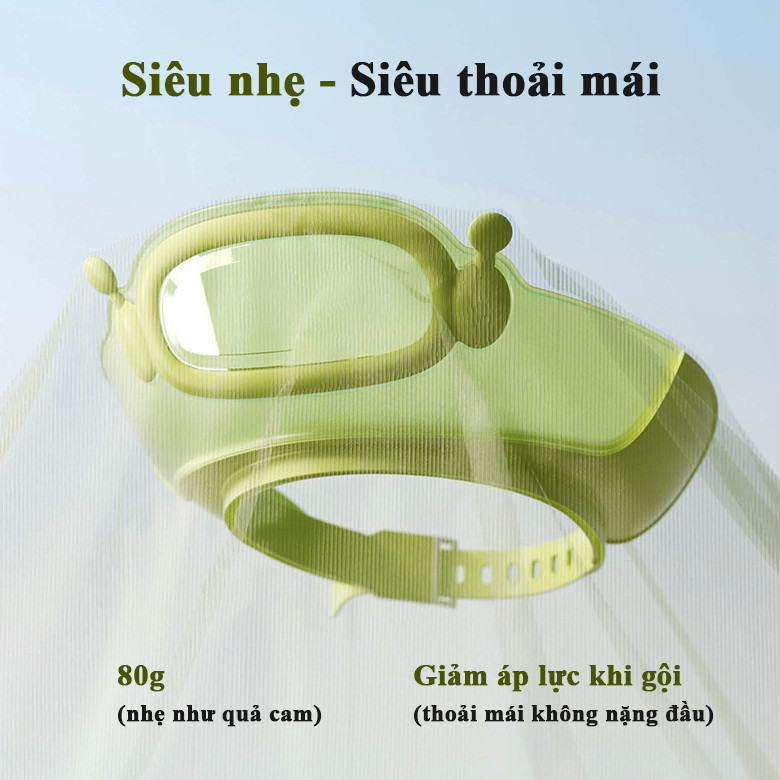 Mũ Tắm Cho Bé Silicon Chắn Nước  Vào Tai và Mắt, Đeo Được 2 Mặt Và Điều Chỉnh 0-15 Tuổi
