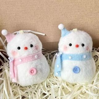 Búp bê sang trọng sang trọng người tuyết làm bằng tay dễ thương