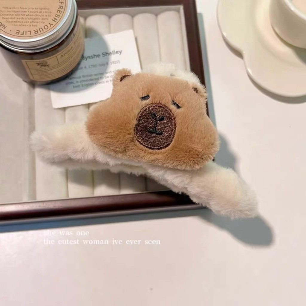 Phụ kiện quà tặng Capybara tự chọn, Hộp quà quà tặng Capybara đáng yêu, Sét quà tự chọn tone nâu Yeli Shop