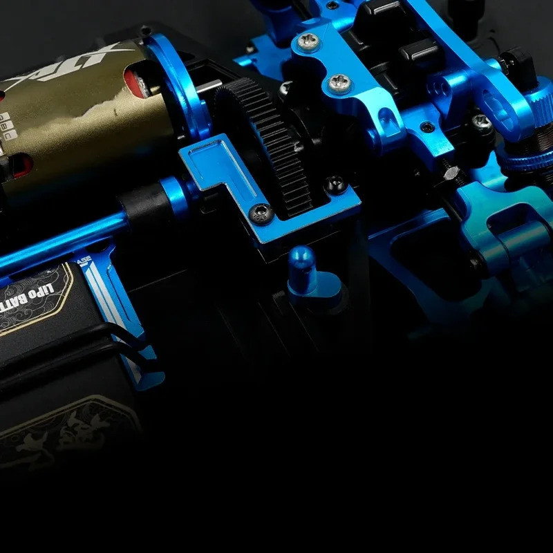 Kim Loại Trục Chính Chịu Lực Bộ Gear Mount TATT-074 Cho Tamiya TT02 Series TT02D TT02B TT02S 1 / 10 RC Xe Nâng Cấp Phần