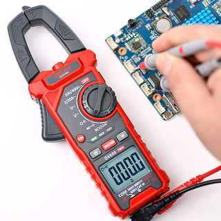 Delisi Kẹp Điện Đồng Hồ Đo Độ Chính Xác Cao Kỹ Thuật Số Kẹp Đồng Hồ Thông Minh Chống Cháy AC DC Kiểm Tra Dòng Điện V600