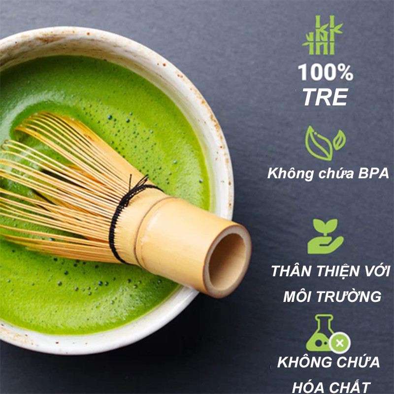 Chổi Đánh Matcha，Chổi Chasen đánh Matcha，bộ dụng cụ pha trà matcha，Cây khuấy trà xanh Nhật Bản，Chổi Khuấy Trà