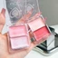 Phấn má hồng Cheek nước AFTEROF, Phấn má hồng dưỡng ẩm 2 màu, Trang điểm má hồng có độ bóng cao cầm tay lâu trôi để trang điểm mặt