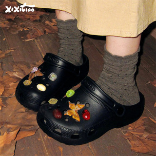 Xixitiao Sandal Nữ Kiểu Bướm Tự Thiết Kế, Thích Hợp Cho Mùa Hè, Sinh Viên, Hoạt Động Ngoài Trời