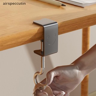 Airspecutin Túi Không Đục Lỗ Móc Bàn Học Sinh Túi Bên Túi Đựng Túi Xách Đa Năng Móc Bàn EN