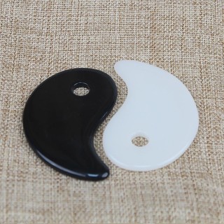 Bảng Gua Sha cho mặt và mắt, bút massage đa năng, cá Yin Yang, Thái Cực Quyền, bảng Gua Sha tám hình