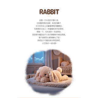 Jimny Rabbit Đồ chơi sang trọng Búp bê dễ thương Búp bê siêu mềm Quà tặng sinh nhật Chính hãng