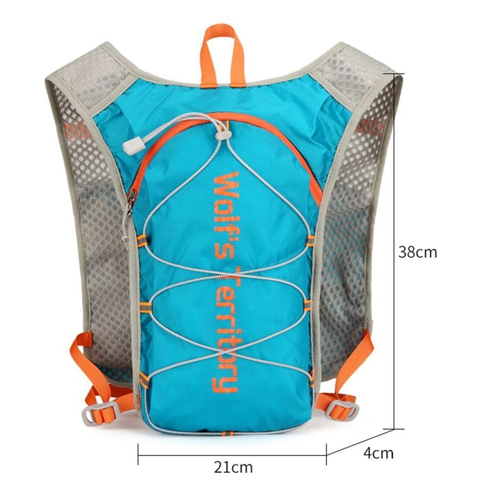 Ba lô dưỡng ẩm WOAY Marathon, Túi chạy siêu nhẹ bằng vải, Áo vest nước 5L thoáng khí phản quang Hydrat hóa Vest Chạy bộ