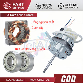 16in Đầu Quạt Không Chổi Than 220V, Cốt Đỡ 8mm, 2 Vòng Bi Có Hồi Tiếp Động Năng, Chất Lượng Cao, Giá Siêu Rẻ