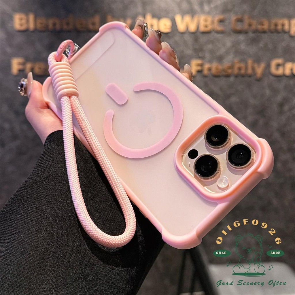 [Vỏ dây buộc] Vỏ điện thoại từ tính dạng lỏng chống rơi iphone16 Pro Max 15 14 13 12 11 cho vỏ iPhone vỏ mềm TPU chống sốc