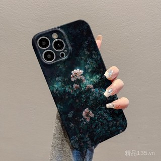 Ốp điện thoại hoa thanh lịch cho iPhone 16 Pro Max, iPhone 15 Plus/13 Mini, iPhone 14, iPhone 12