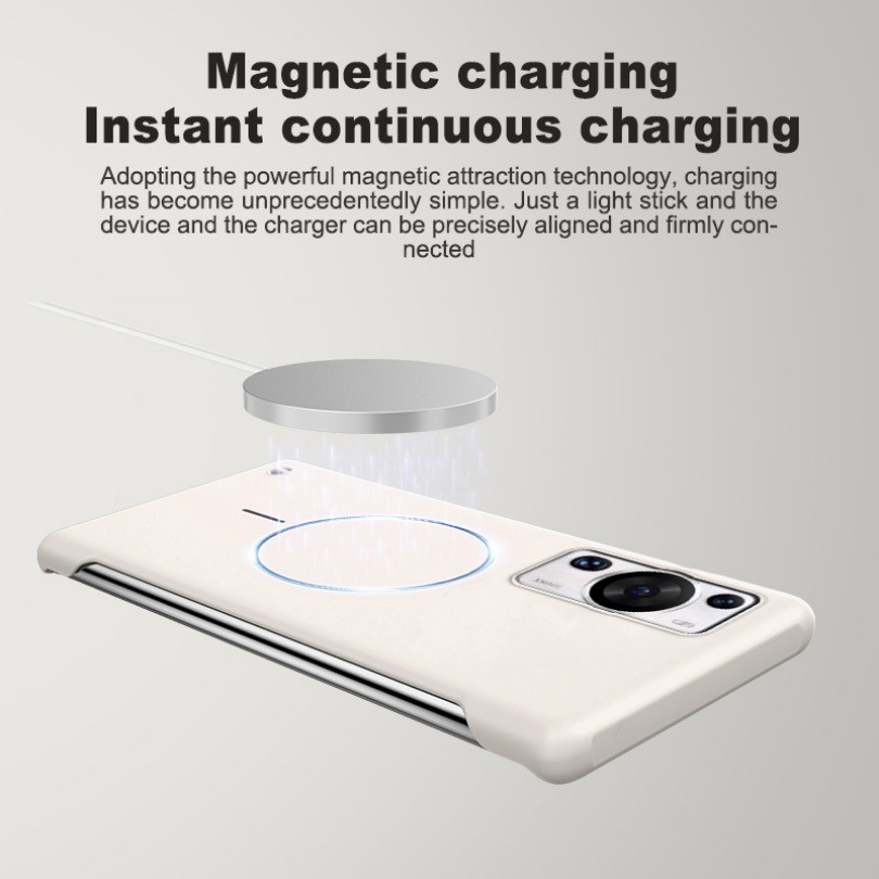 Ốp điện thoại làm mát không khung PC cứng siêu mỏng cho Huawei P60 P60 Pro Vỏ chống sốc từ tính