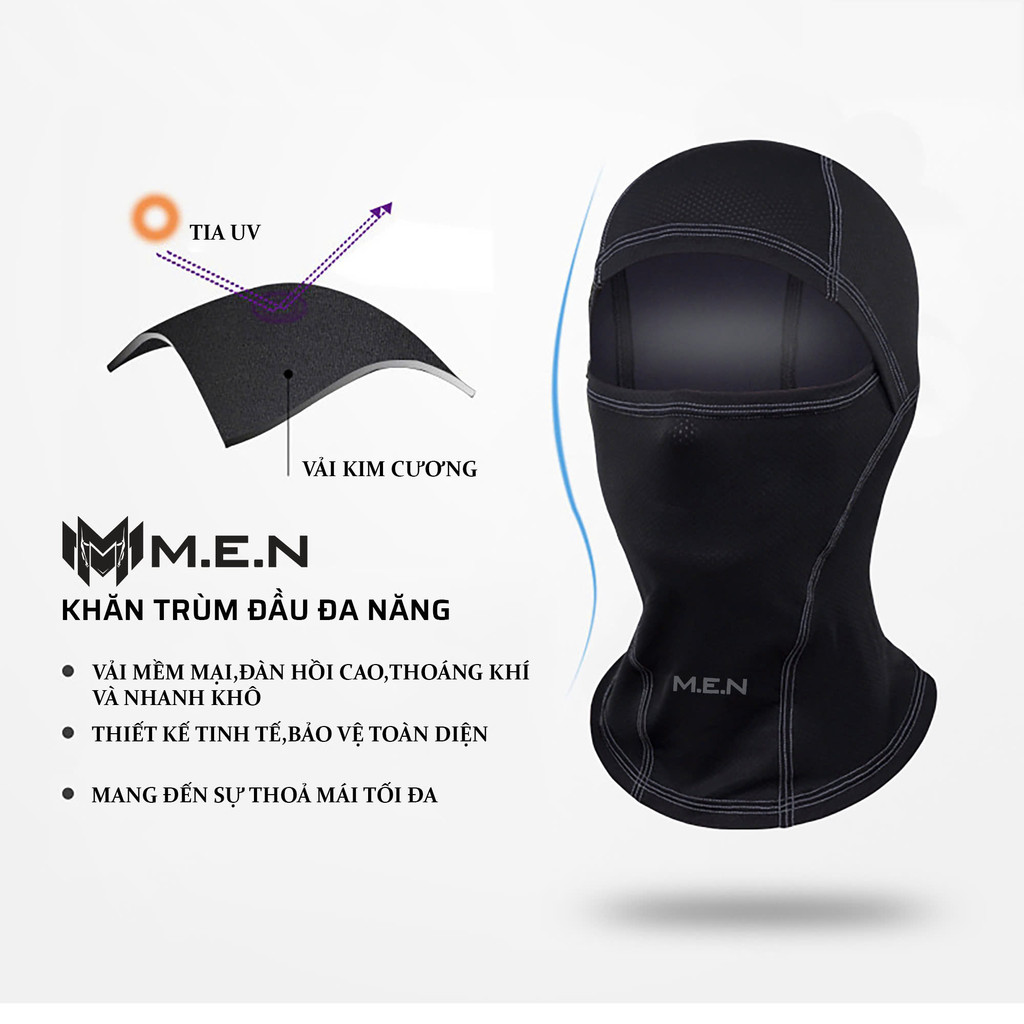Khăn trùm đầu cá tính F1 M.E.N chống bụi [CAO CẤP]