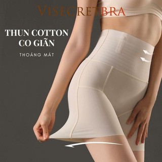 Quần Gen Nịt Bụng Định Hình Vòng 2 Thun Su Mát Hạn Chế Mỡ Bụng Mỏng Nhẹ Thanh Chống Cuộn VN240369