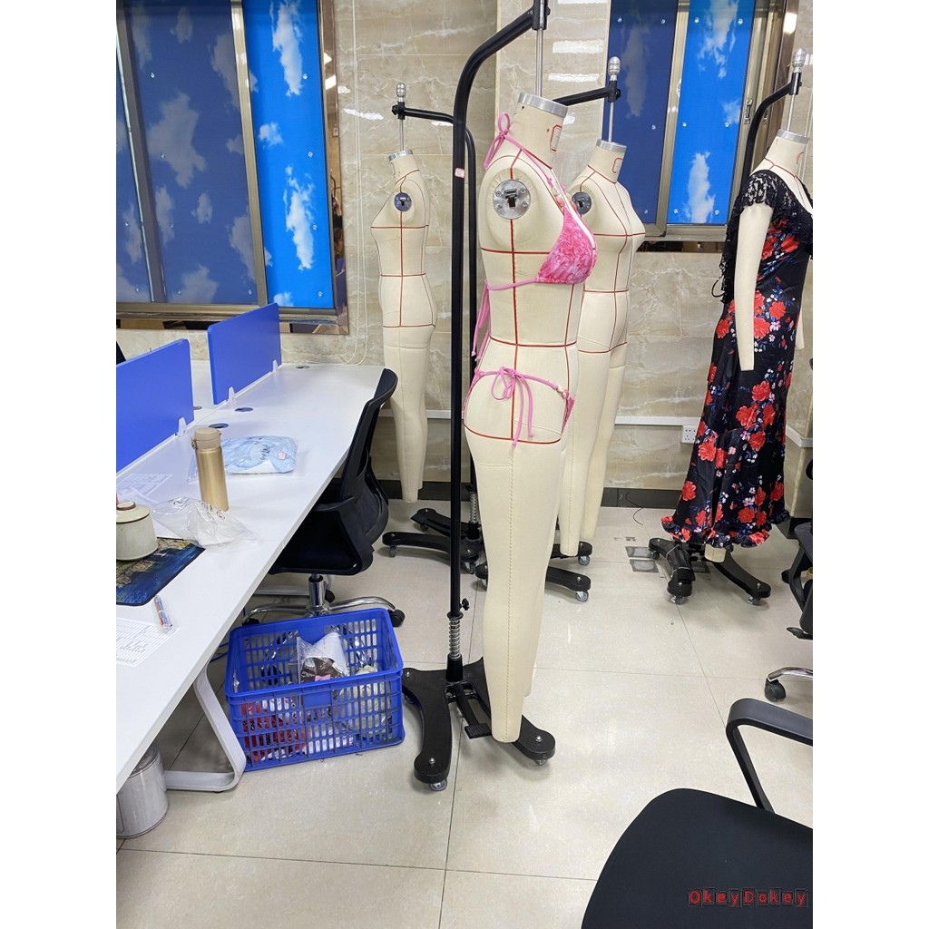 OKDK-Bộ Bikini 2 chiếc đính cườm dành cho nữ - Quần lót thắt lưng có thể điều chỉnh giảm béo in màu hồng - Thích hợp cho bơi lội đi biển kỳ nghỉ