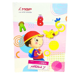 Set 5 quyển tập MGP 96 trang 4 ô li [ màu sắc, mẫu ngẫu nhiên] - Giấy dày dặn không thấm mực