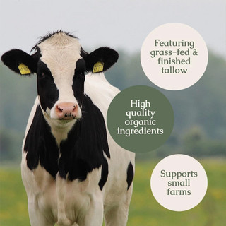 Grass Fed Beef Tallow Balm 37ml Tallow Moisturizing Cream Pure Tallow Balm For Skin Organic Skin Care