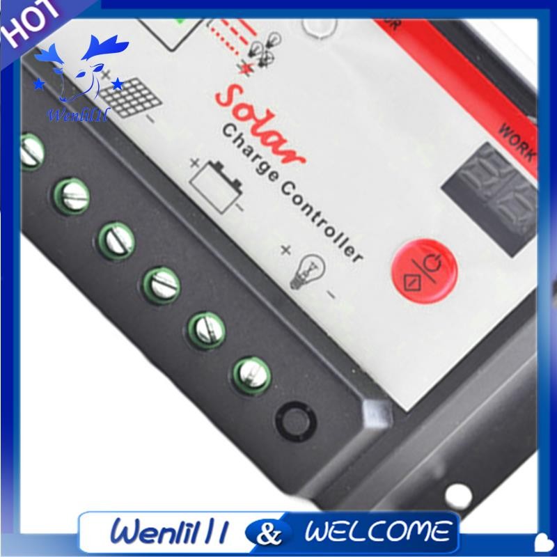 20A 12V 24V PWM Bảng điều khiển sạc năng lượng mặt trời cho pin GEL, điều chỉnh PV, đèn đường