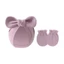VIC Trẻ Sơ Sinh Cotton Bonnet Mũ Nơ Mũ Găng Tay Bộ Mềm Mại Thoáng Khí Co Giãn Chống Trầy Xước Bảo Vệ Cho 0-6 Tháng
