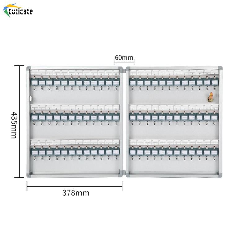 72 Vị Trí Chìa Khóa Hộp Bảo Quản An Ninh Hộp Khóa Hợp Kim Nhôm Tủ Chìa Khóa Cho Khách Sạn Căn Hộ Nhà Để Xe Sửa Chữa Cửa Hàng Văn Phòng