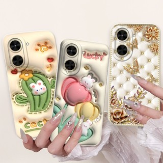 Dành Cho Xiaomi Poco C71 4G Ốp Lưng Hoa Xương Rồng Mềm Silicon Mờ Dành Cho Xiaomi Redmi A5 4G 2025 Vỏ Trên PocoC71 Capa