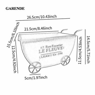 Xe đẩy hoa Garende Giá đỡ cây nhỏ gọn chắc chắn Trang trí nhỏ Chậu trồng cây cho sân trưng bày ngoài trời trong nhà