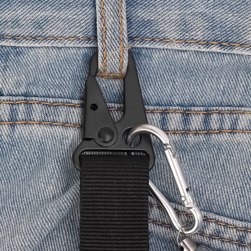 1 / 3 / 5 CÁI Móc khóa an toàn Carabiner Clip - Móc thắt lưng kim loại hạng nặng - Dụng cụ leo núi thực tế