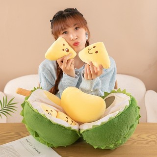 Đồ chơi sang trọng hình trái cây sầu riêng sáng tạo có thể tháo rời 35cm Đồ chơi giải nén Đồ chơi nhồi bông mềm Quà tặng cho trẻ em