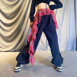 [Nhà Điện] Rèm Mông Khiêu Vũ Jazz Thời Trang Xù Khăn Hông Ruy Băng Khăn Eo Xu Hướng Đường Phố Phù Hợp Với Dây Thắt Lưng Phụ Kiên Mới