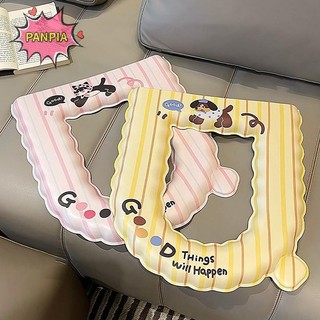 [PNPIA] Nệm bồn cầu vệ sinh biểu cảm dễ thương mới - Chống thấm nước đa năng, mềm mại đàn hồi dày VN