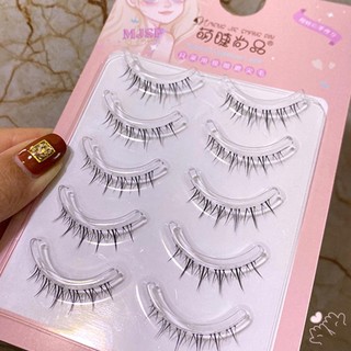5 Cặp Lông Mi Giả Dưới Lông Tơ Wispy Cổ Tích Lông Mi Cho Du Lịch Trang Điểm Tự Nhiên