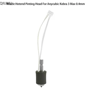 QIUWU Cho Anycubic Kobra 3 Max Bộ vòi phun Hotend Pinting Head Vòi phun trao đổi nhanh Máy in 3D Thép cứng 0,4mm cho Combo Kobra 3 Max.