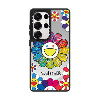 Ốp lưng Phone Case For cứng gương hướng dương đầy màu sắc cho Samsung Galaxy S25 24 23 UItra S25 24 Plus Vỏ bảo vệ chống sốc
