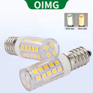 Oimg Bóng đèn LED Mini 3W/5W/7W/9W AC 85-265V ánh sáng ấm/trắng, dùng cho tủ lạnh, bóng LED ngô