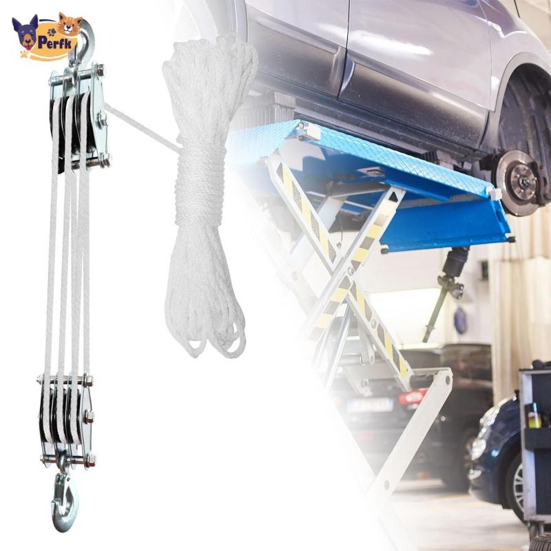 Palăng ròng rọc Tiết kiệm nhân công di động Khối nhỏ gọn và hệ thống ròng rọc giải quyết